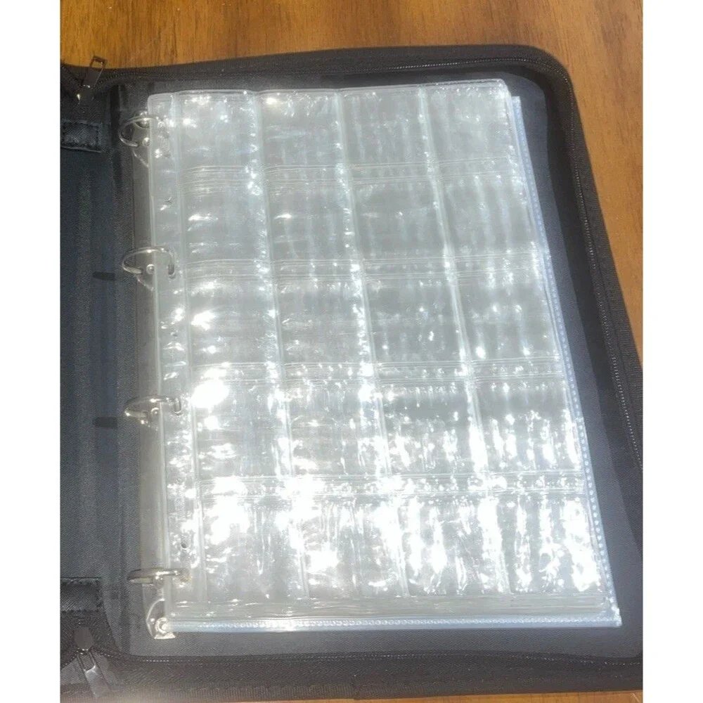 Fireproof Coin Collection Album for Collectors, 240 Pockets Coins Collecting...